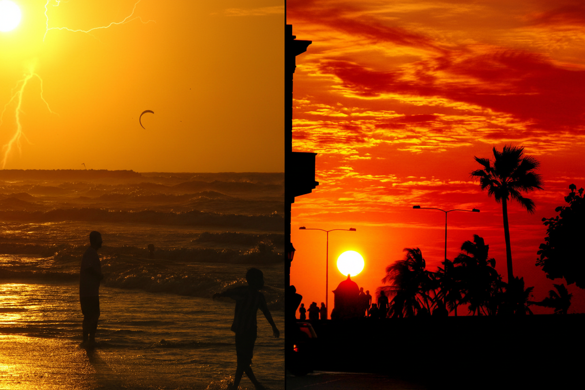 Flor de Ambar Diptych